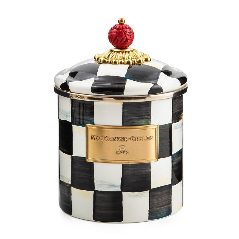 MacKenzie-Childs | Courtly Check Small Canister