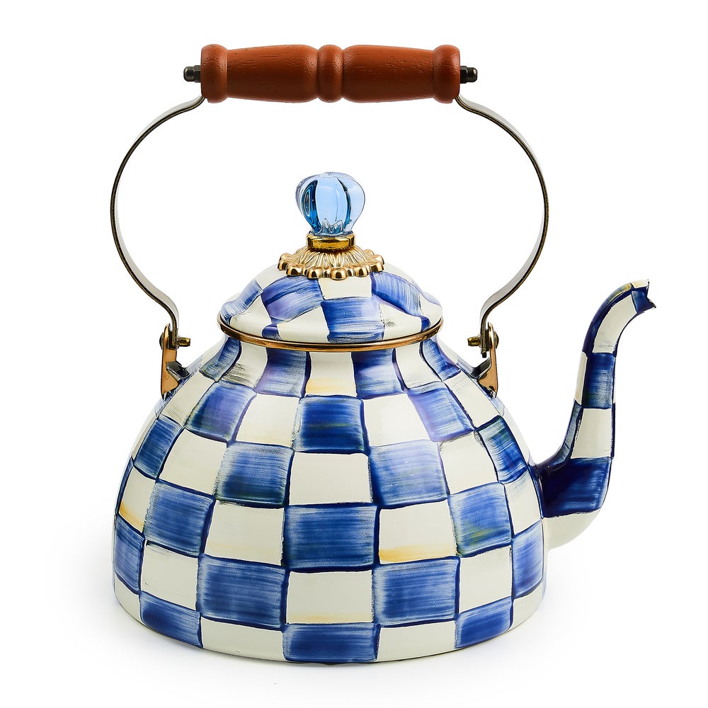 Royal Check Tea Kettle - Thumbnail 2