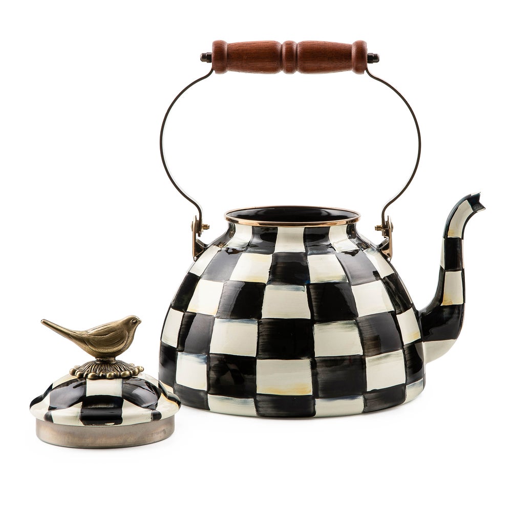 Courtly Check Whistling Tea Kettle - Thumbnail 2