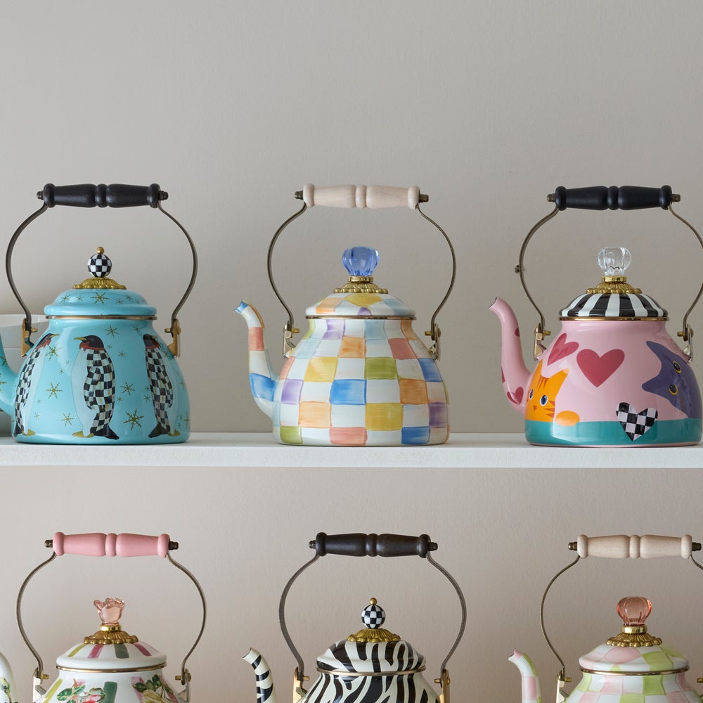 MacKenzie-Childs Tea Kettle - Thumbnail 3