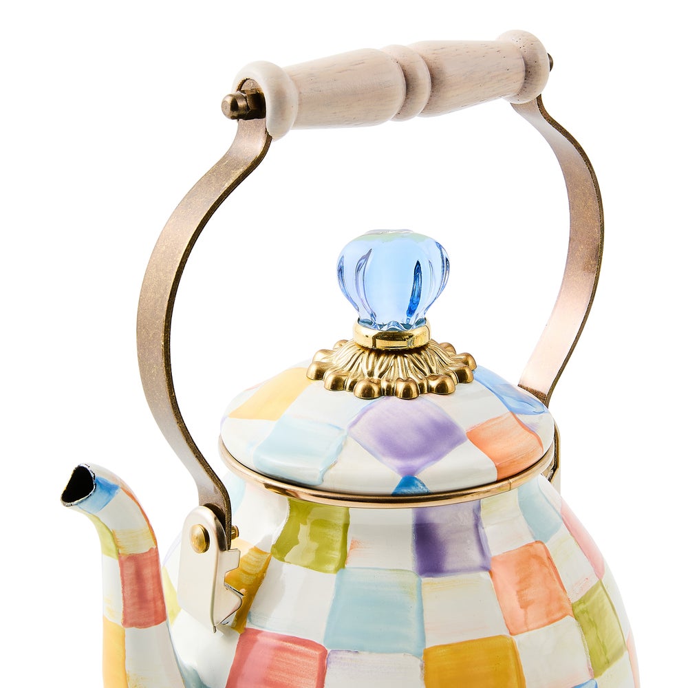 MacKenzie-Childs Tea Kettle - Thumbnail 5