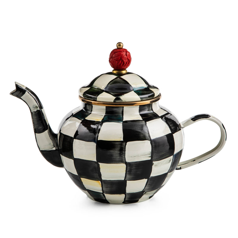 MacKenzie-Childs | Cookie Jar with Courtly Check Lid