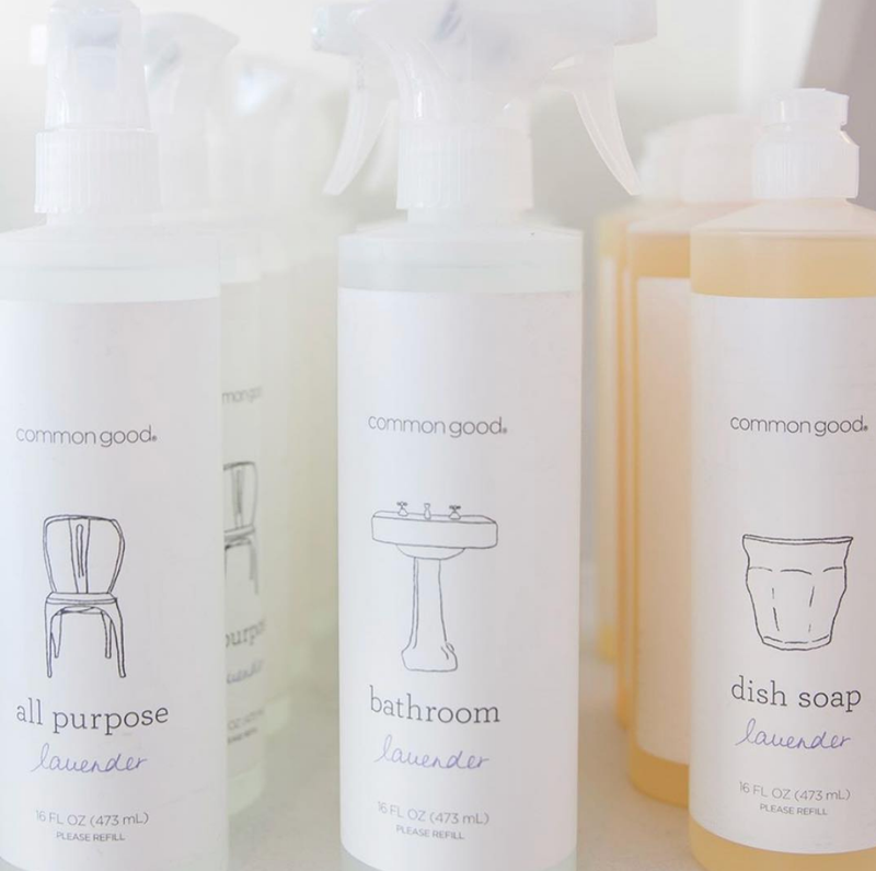 Common Good - Bathroom Cleaner Bottle - 16 oz Lavender.