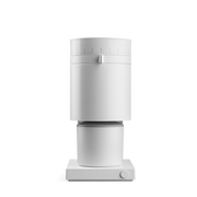 Fellow | Opus Conical Burr Grinder - Matte Black, showcasing its sleek design, high-torque motor, and 6-blade burr set for precise coffee grinding.