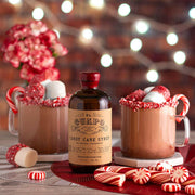 El Guapo | Craft Cocktail Syrups - Almond Orgeat bottle, ideal for enhancing cocktails and mocktails with almond flavor, featured at Athens Cooks, a specialty kitchen store.