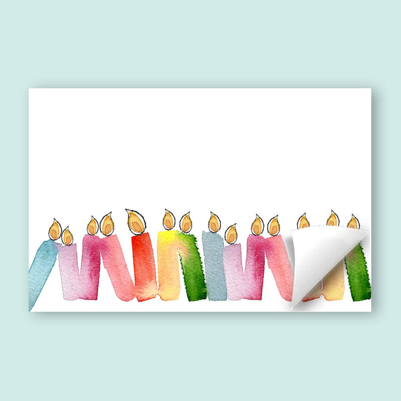 Grace Langdon Art | Birthday Party Candle Placemat Pad
