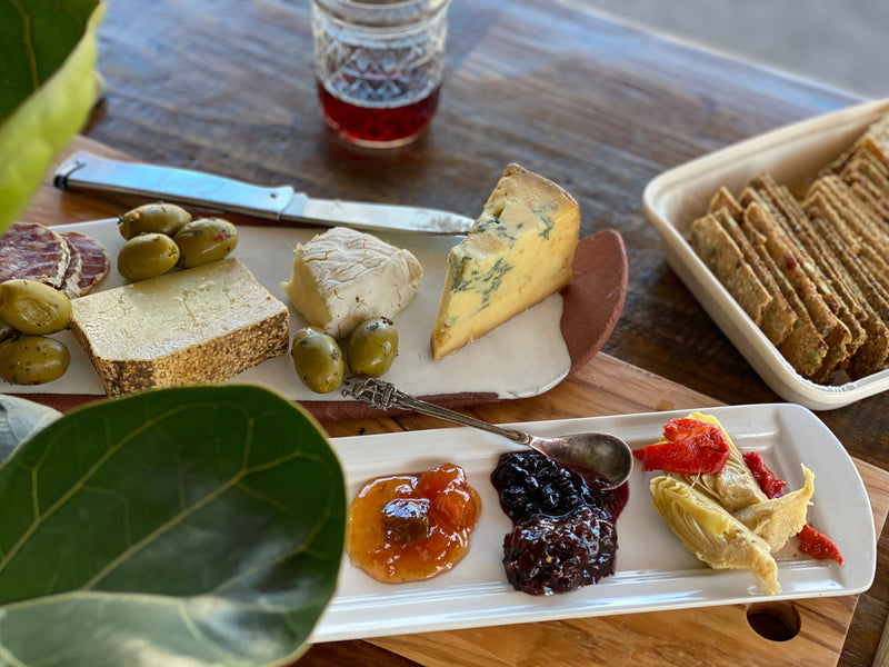 RedCamper - Colo. Whiskey Peach Deliciousness Preserves, 9 oz jar, showcased with organic ingredients label, ideal for cheese pairings, winner at Denver County Fair.
