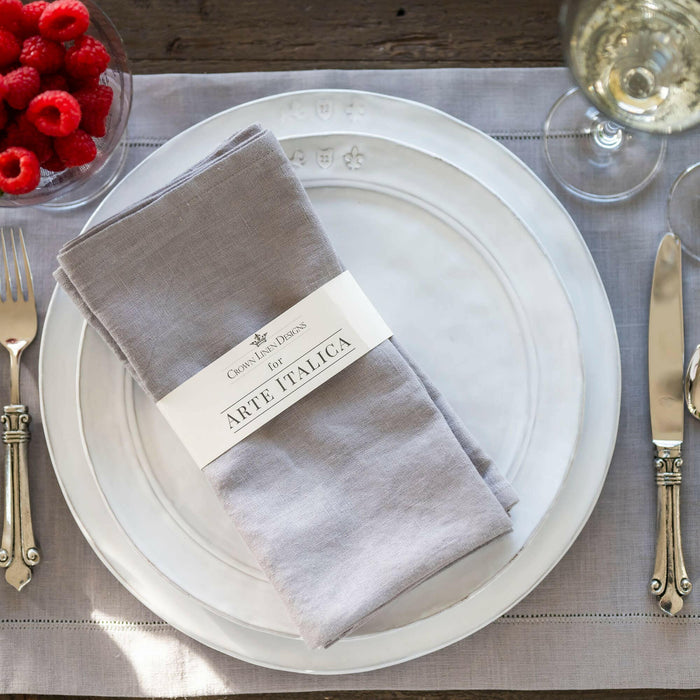 Crown Linen Designs | Washed Linen Napkin Sets.