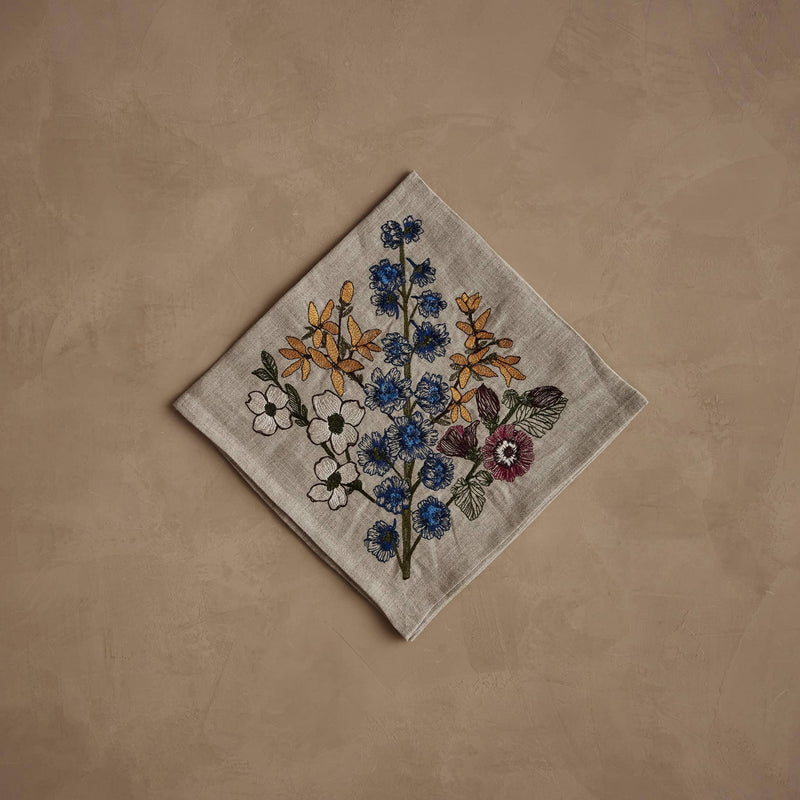 Coral & Tusk | Spring Stems Dinner Napkin