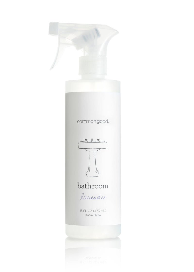 Common Good - Bathroom Cleaner Bottle - 16 oz Lavender.