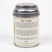 Oliver Pluff & Company - Orange Clove Hot Toddy Kit in a decorative tin, containing spices and instructions for crafting a warming honey-and-spice beverage.