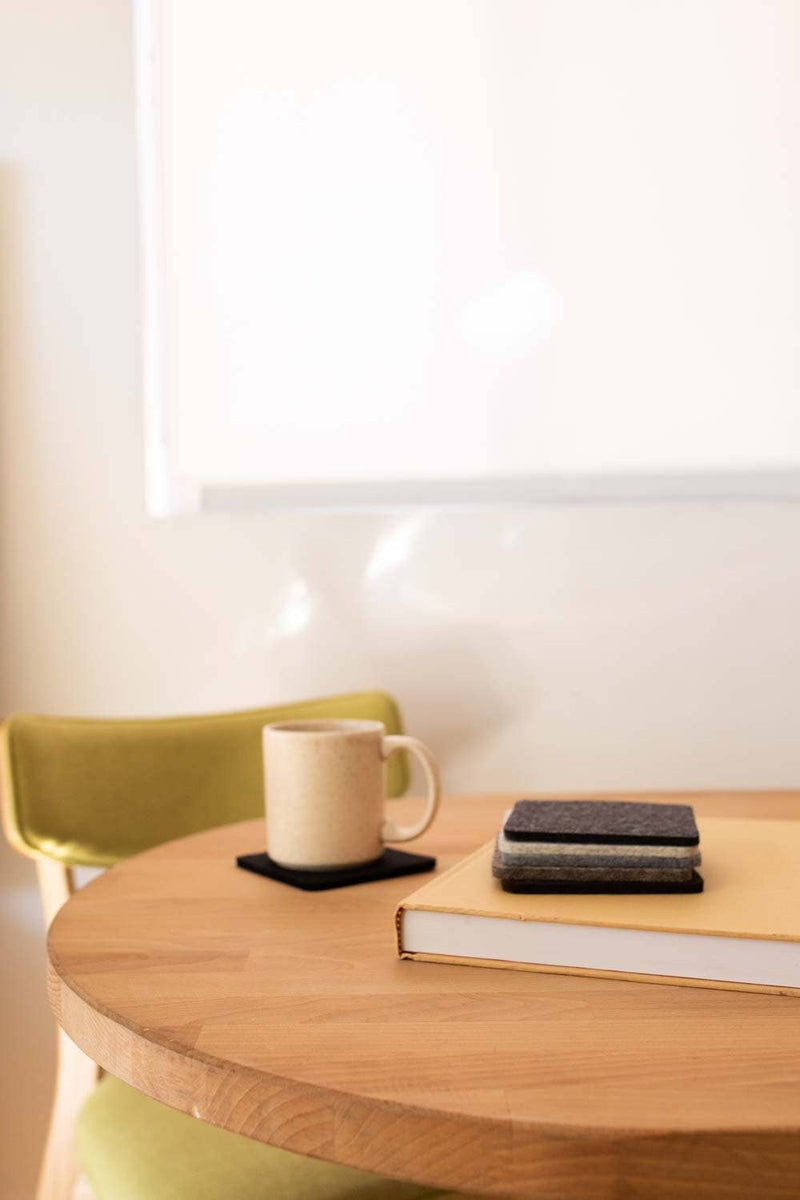 Graf Lantz | Bierfilzl Merino Wool Felt Square Coaster Multi 6 Pack