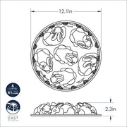 Nordic Ware | Baby Bunny Cake Pan illustration, featuring a rabbit design, ideal for creating detailed, adorable bunny-shaped cakes with easy release and cleanup.
