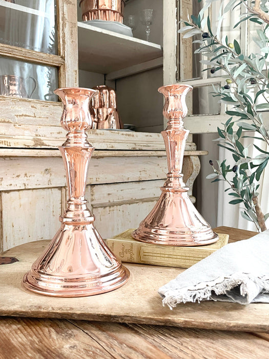 Coppermill Kitchen | Vintage Inspired Candlestick (Pair)