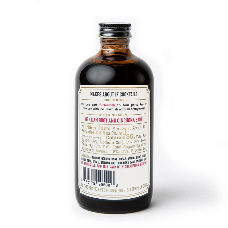 Bittermilk | No.1 - Bourbon Barrel Aged Old Fashioned.