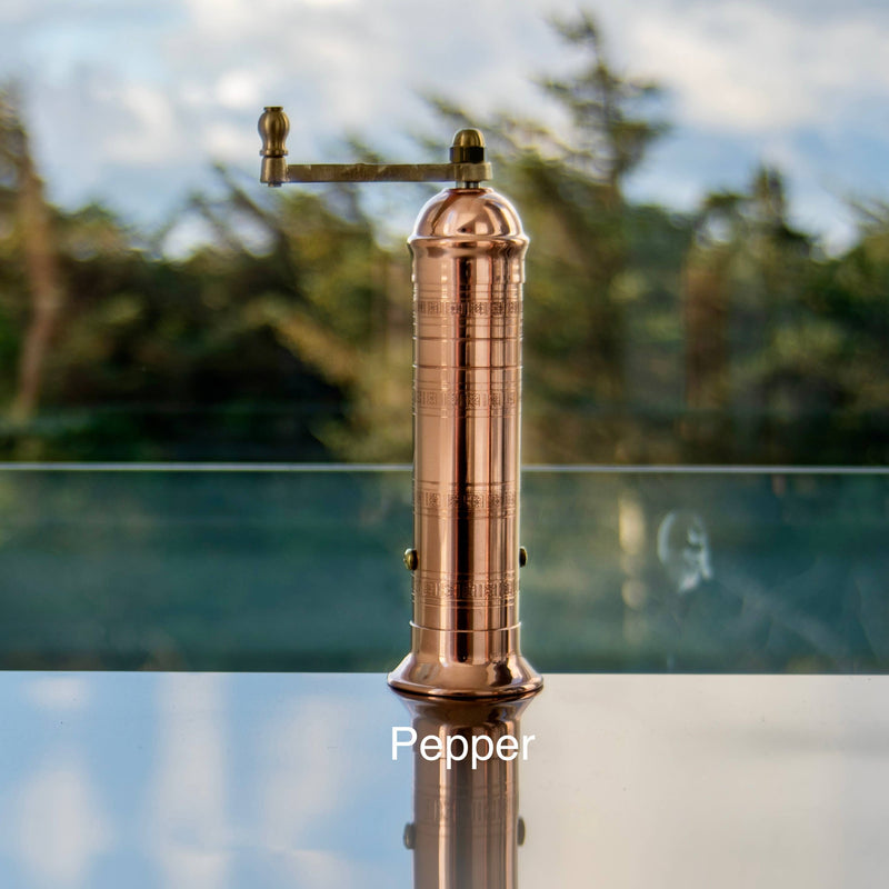 Rune-Jakobsen Design | The original 'Copper Mill' - 9" pepper grinder
