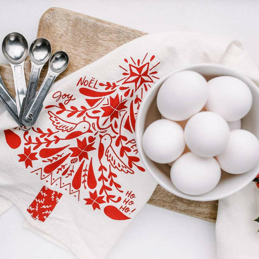 Your Green Kitchen | Holiday Tea Towels.