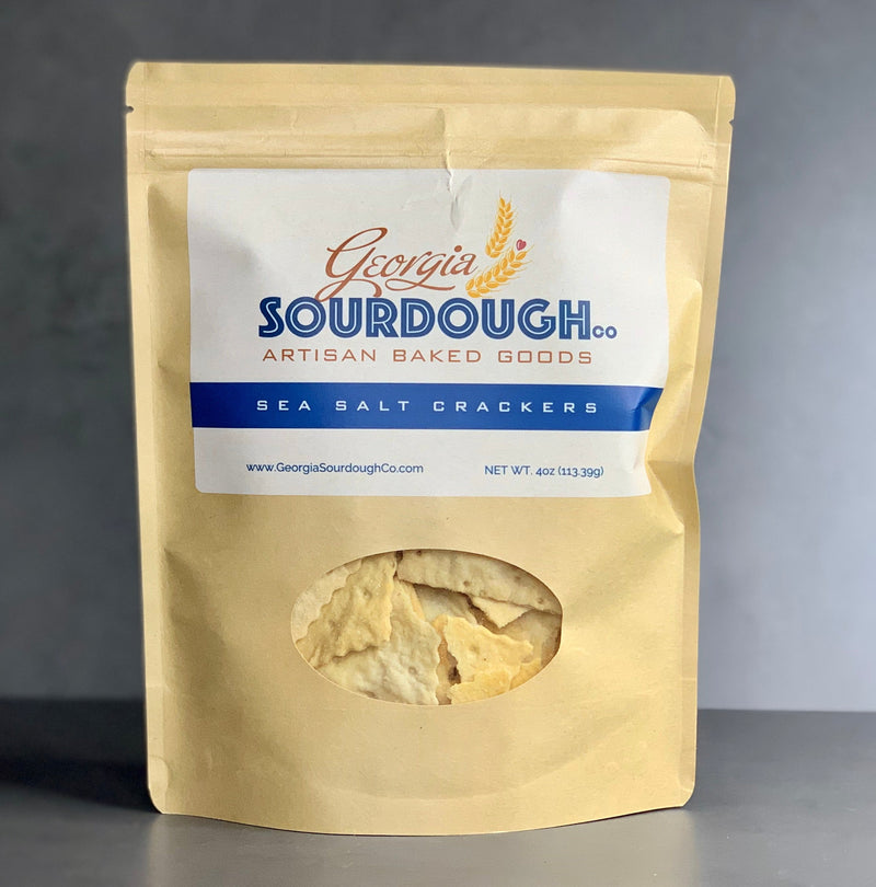 Georgia Sourdough Co. | Sea Salt Crackers