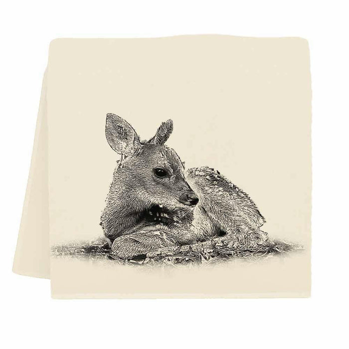 Eric and Christopher | Fawn Tea Towel.