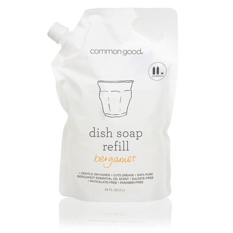Common Good - Dish Soap Refill Pouch, 34 Fl Oz.