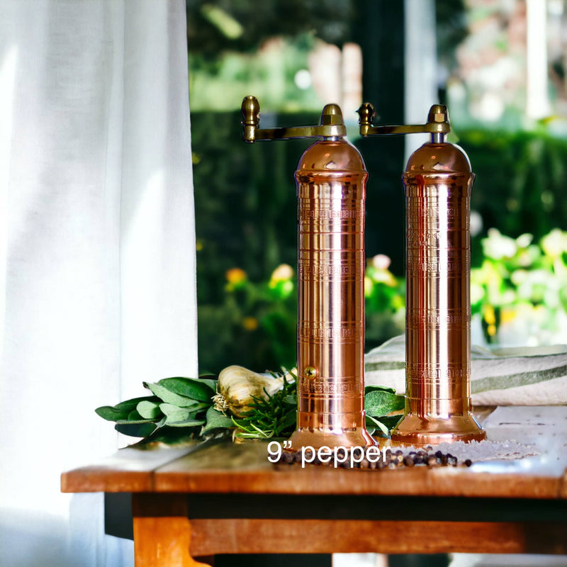 Rune-Jakobsen Design | The original 'Copper Mill' - 9" pepper grinder