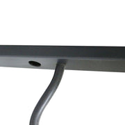 Mobili Rebecca - Wine Rack, Wall-mounted Black Metal Wine Cellar, 27 Bottles.