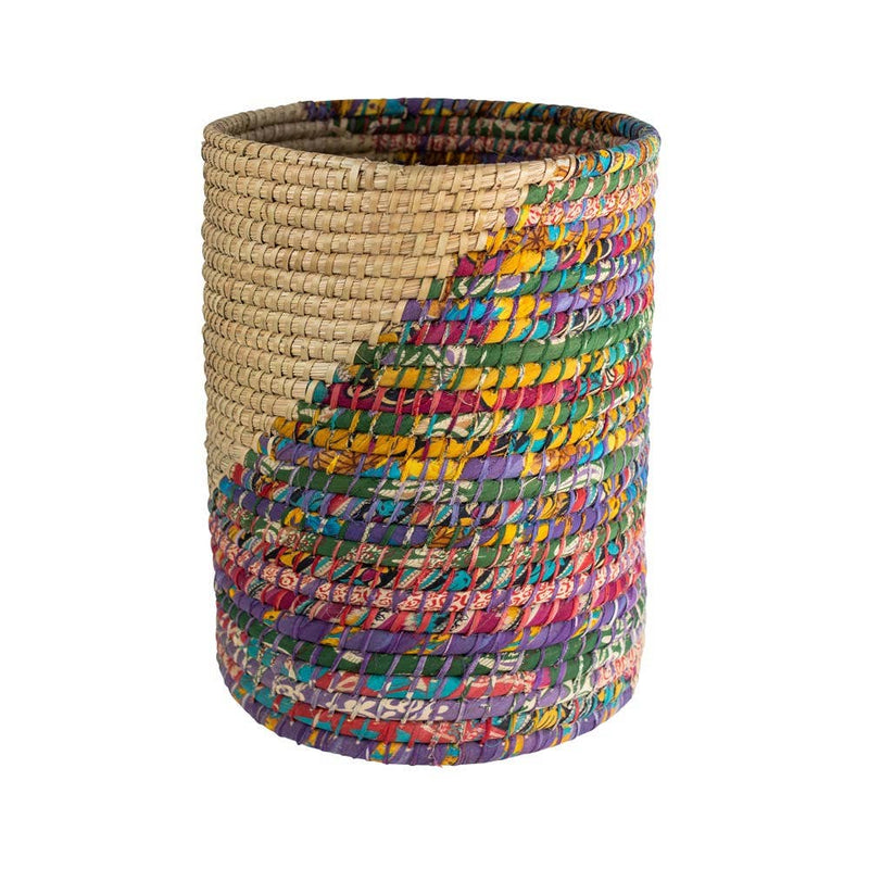 Mexican Woven Palm Tortilla Basket