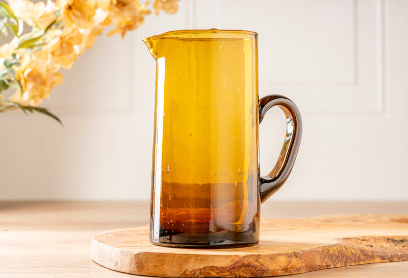 Moroccan Cone Jug, Blue