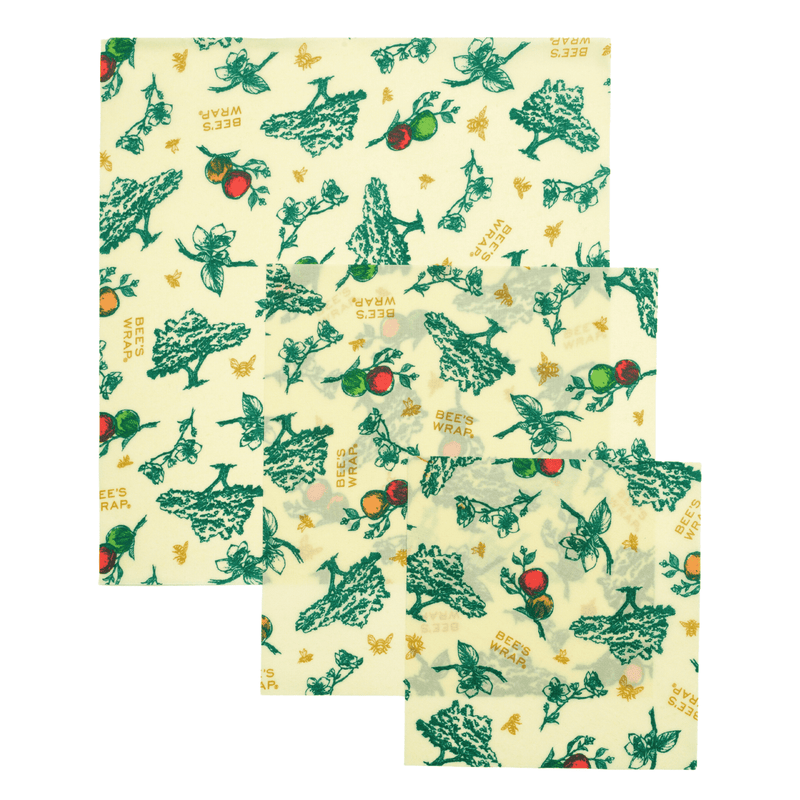 Bee's Wrap | Assorted 3 Pack - Mushroom Magic, Limited Edition