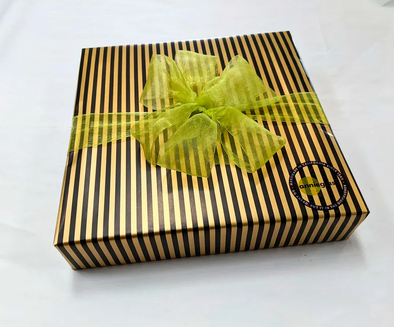 Annie Glass | Shells Buffet Plate - Gold Frosted