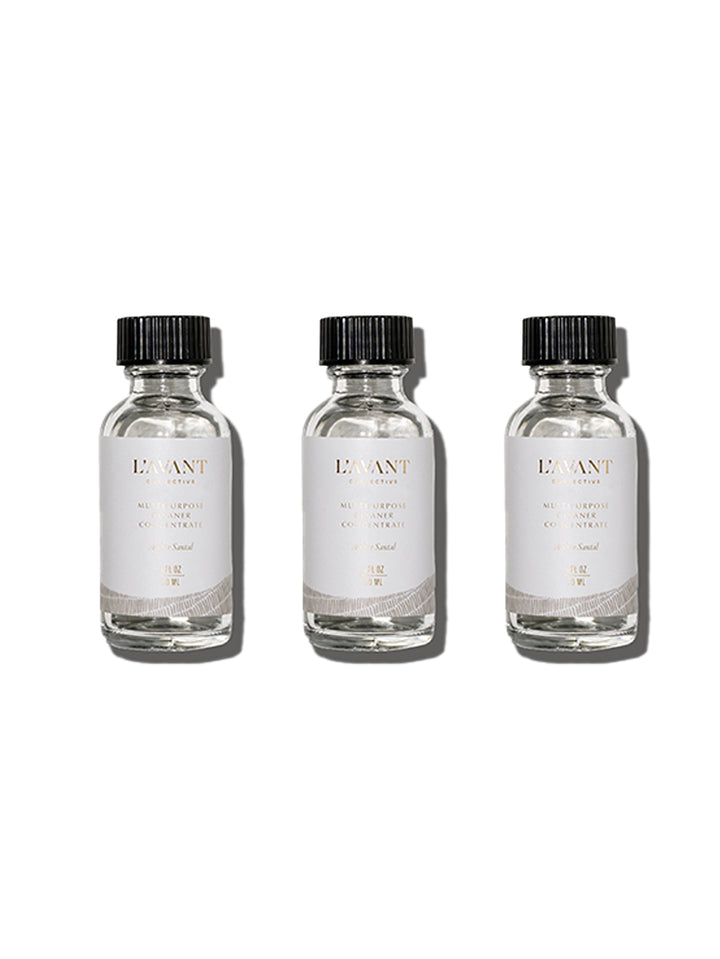 L'AVANT Collective | Multipurpose Concentrate Refill Pack of 3, Ambre Santal