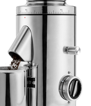 Aarke Coffee Grinder featuring a sleek design, with a focus on its precision dial and metal components, ideal for enhancing your kitchen setup.