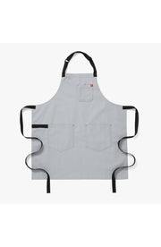 Hedley & Bennett | All Day Crossback Aprons - Charcoal Grey, featuring comfortable crossback straps, utility loop, and pockets, ideal for professional and home cooking.