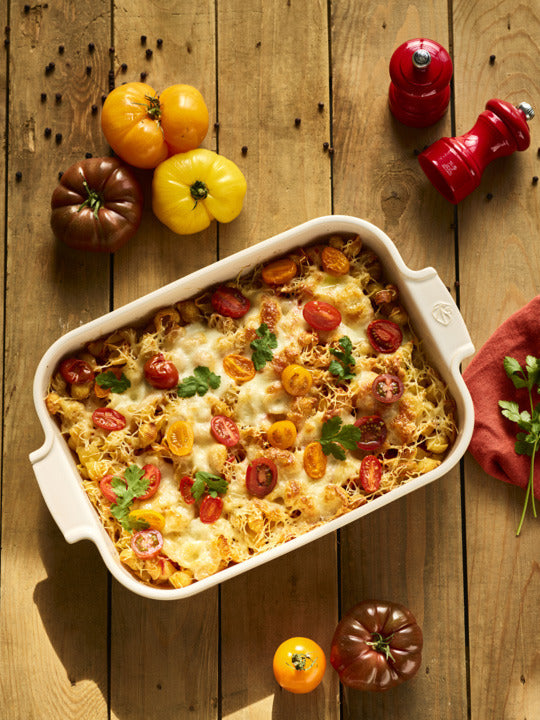 Peugeot | Appolia Rectangular Baking Dish, Ecru