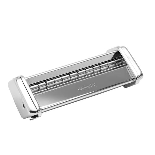 Marcato | Atlas 150 Pasta Maker Accessories - Trenette showcased on a kitchen counter, highlighting its versatility for creating various authentic Italian pasta shapes at home.