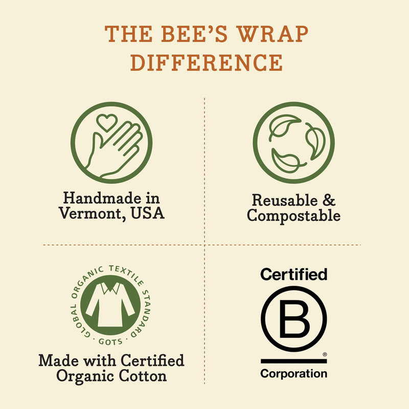 Bee's Wrap | Large Wrap 3 Pack