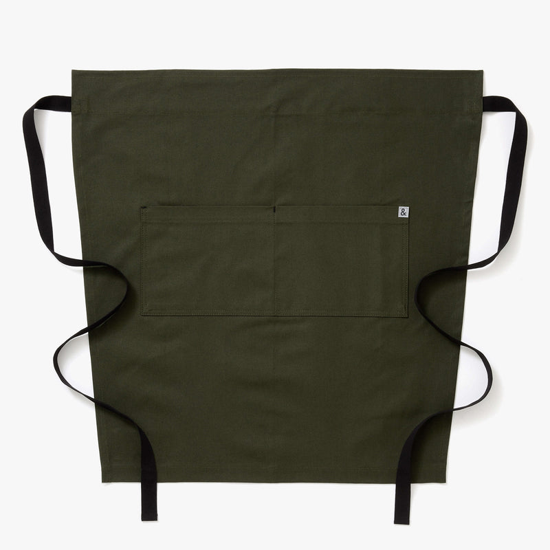 Hedley & Bennett | Cafe Bistro Half Apron - Olive