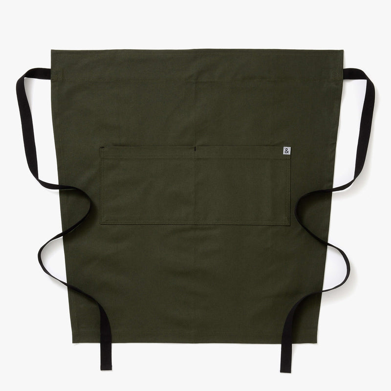 Hedley & Bennett | Cafe Bistro Half Apron - Olive