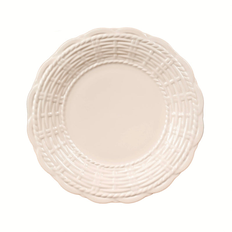 Provvista Designs | Basket Jubilee Dinner Plate, Linen