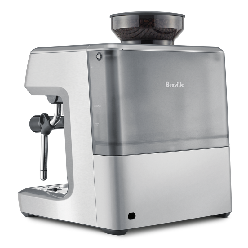 Breville | Barista Touch espresso machine with integrated bean hopper and steam wand, ideal for creating barista-quality coffee at home.