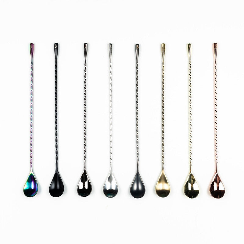 Bull in China | Teardrop Barspoons - Silver