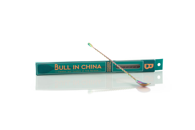 Bull in China | Teardrop Barspoons - Silver