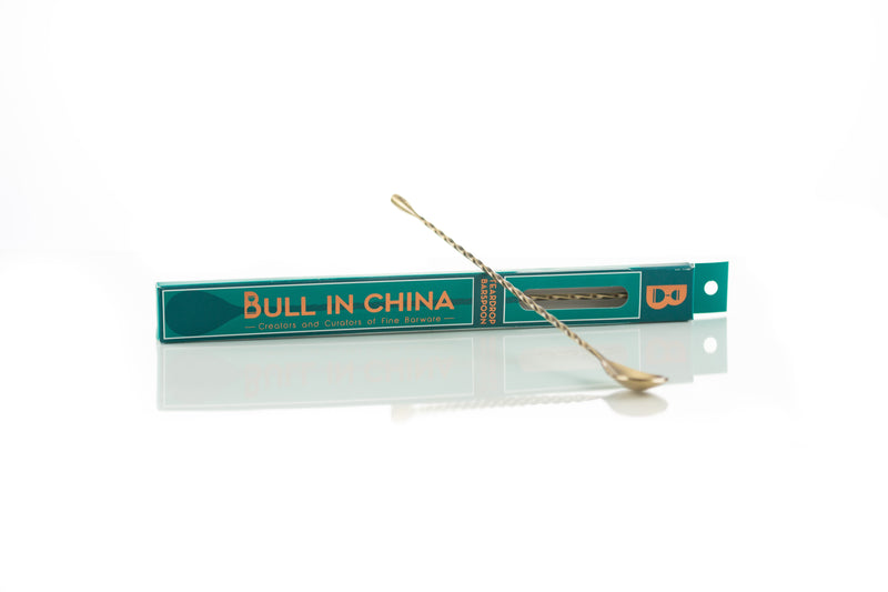 Bull in China | Teardrop Barspoons, Silver