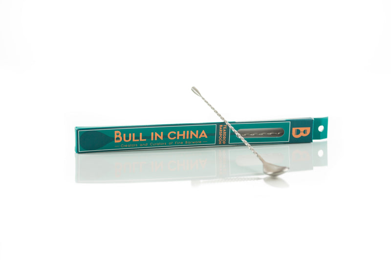Bull in China | Teardrop Barspoons - Silver