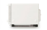 BALMUDA | The Toaster - White, featuring a sleek, perforated design, optimizes toasting with advanced steam technology for perfect bread and pastry results.