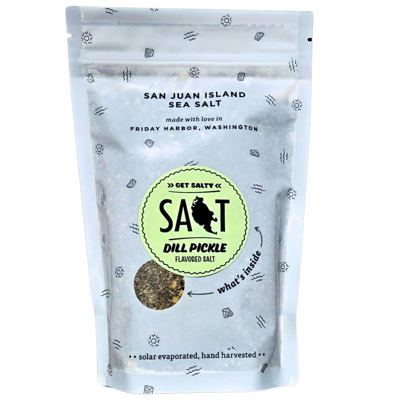 San Juan Island Sea Salt | Dill Pickle Salt