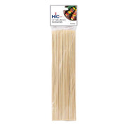 Harold Imports | Bamboo Skewers - 12 in: Ideal for grilling and cocktail garnishes, durable bamboo construction, eco-friendly, suitable for oven and grill use.