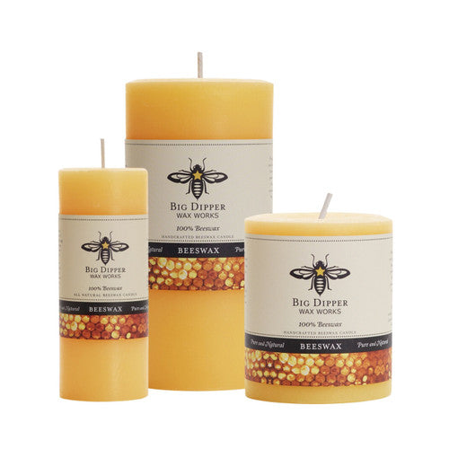 Big Dipper Wax Works | Pure Beeswax Votives