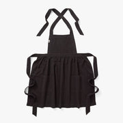 Hedley & Bennett Pinafore Apron, Vintage Caviar — front view