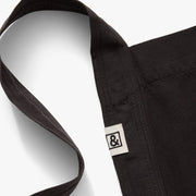 Hedley & Bennett Pinafore Apron, Vintage Caviar — construction detail